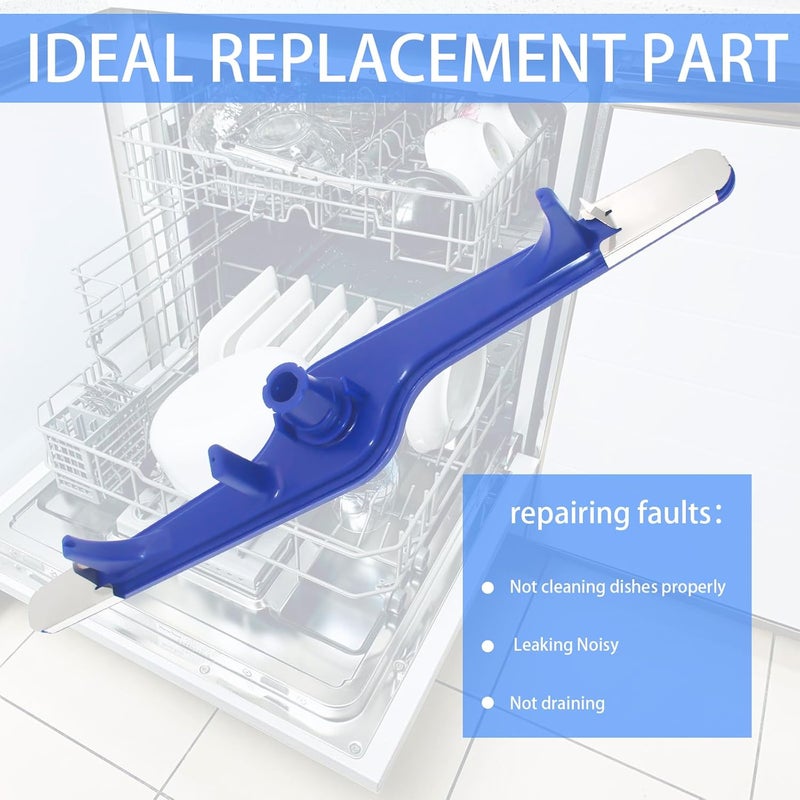 RUITONDA 1545680 5304517203 Dishwasher Lower Spray Arm Compatible with Frigidaire Kenmore Replacement Parts EAP12585623 1545680 154250801 154568002 154414101 4840174 154250901 530450652 1542508 - Image 3
